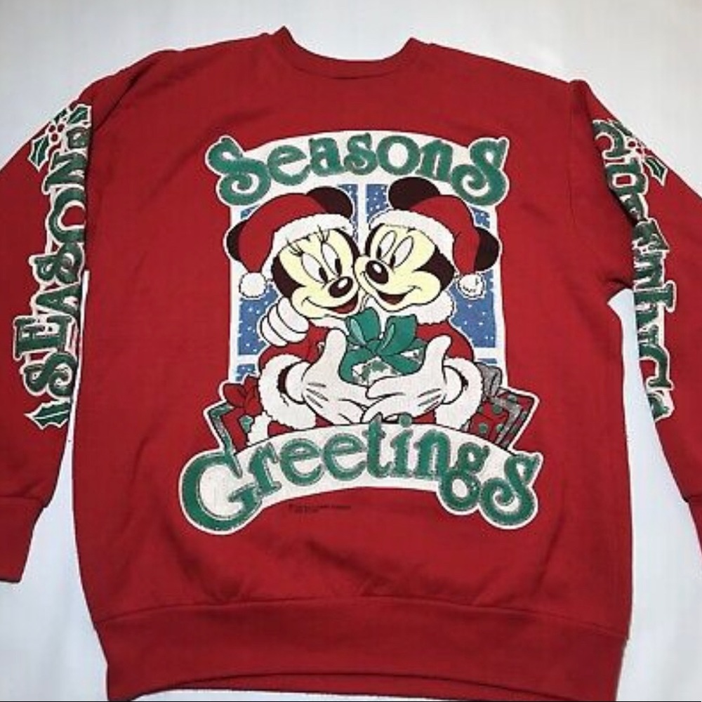 Vintage Disney Season’s Greetings Christmas Sweatshirt